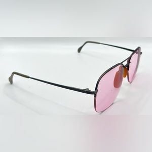 Vintage Zeiss 5579 343 Gray Pilot Half-Rim Sunglasses Frames Only